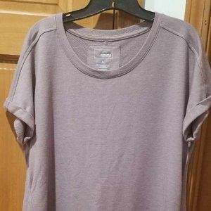 Sonoma Goods for Life Super Soft Dolman Tunic Large Loose Shirt Lavendar